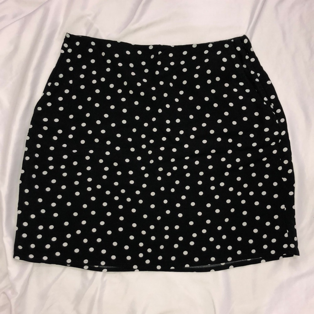 NWOT Abercrombie polka dot skirt